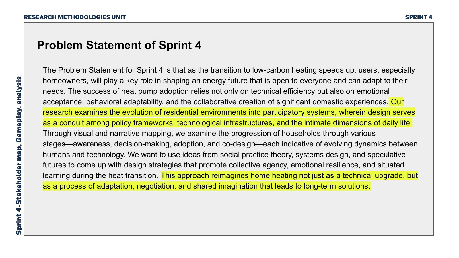 Heat pump stakeholder and participatory research 7