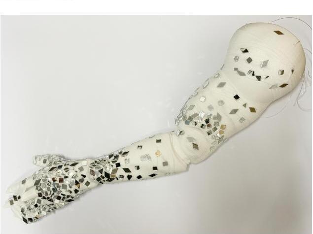 Visible but Socially Contested speculative prosthetic model