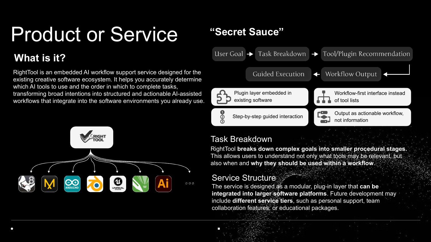 RightTool pitch deck page 19